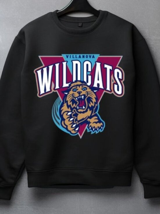 Norberto C Other - Villanova wildcats university Vintage Basketball sweatshirt Logo Shirt
